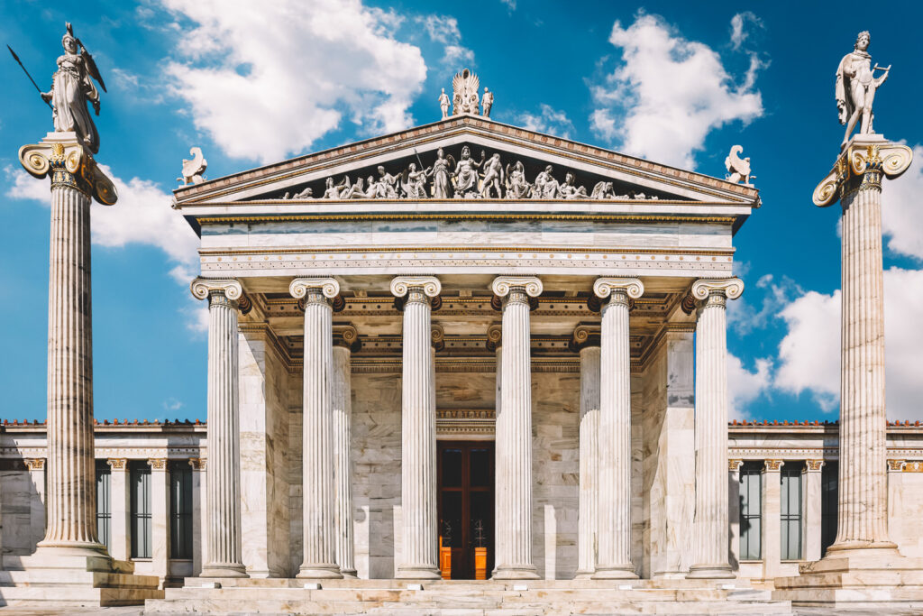 ویژگی‌های معماری یونان