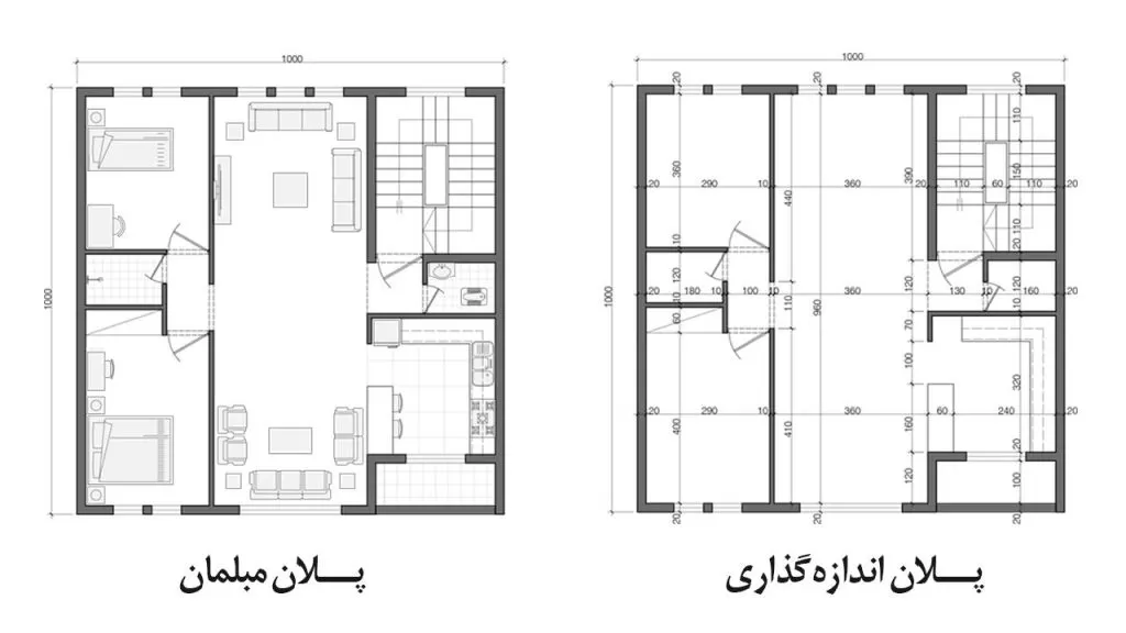  مزایای استفاده از اتوکد در نقشه کشی