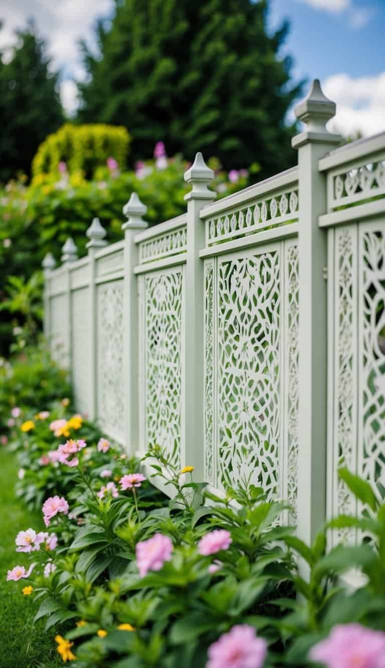 🌳 راهنمای جامع انتخاب و نصب نرده دور باغچه؛ زیبایی و امنیت فضای سبز خانه