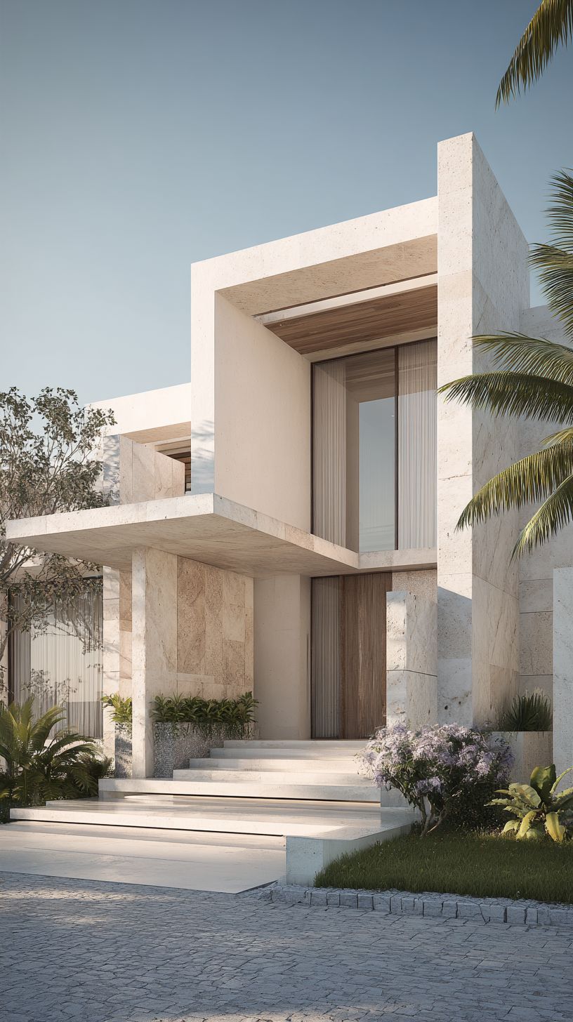 🏛️ ۱۰ نوع سنگ نما محبوب در ایران؛ از تراورتن تا مرمر و گرانیت