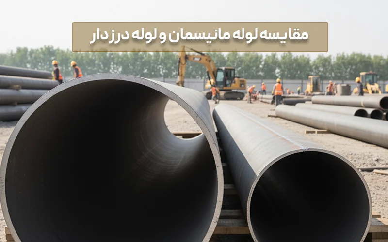 مقایسه ویژگی ها و تفاوت قیمت لوله گاز رسانی درزدار و لوله مانیسمان