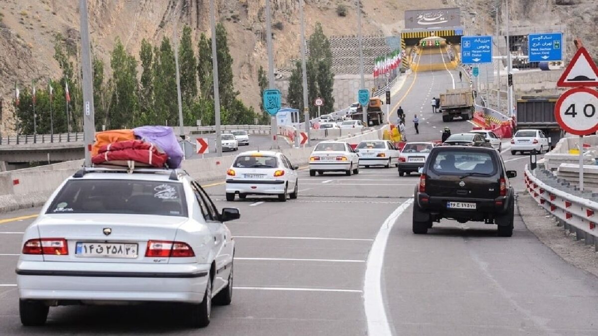 تردد روان در بیشتر محورهای شمالی