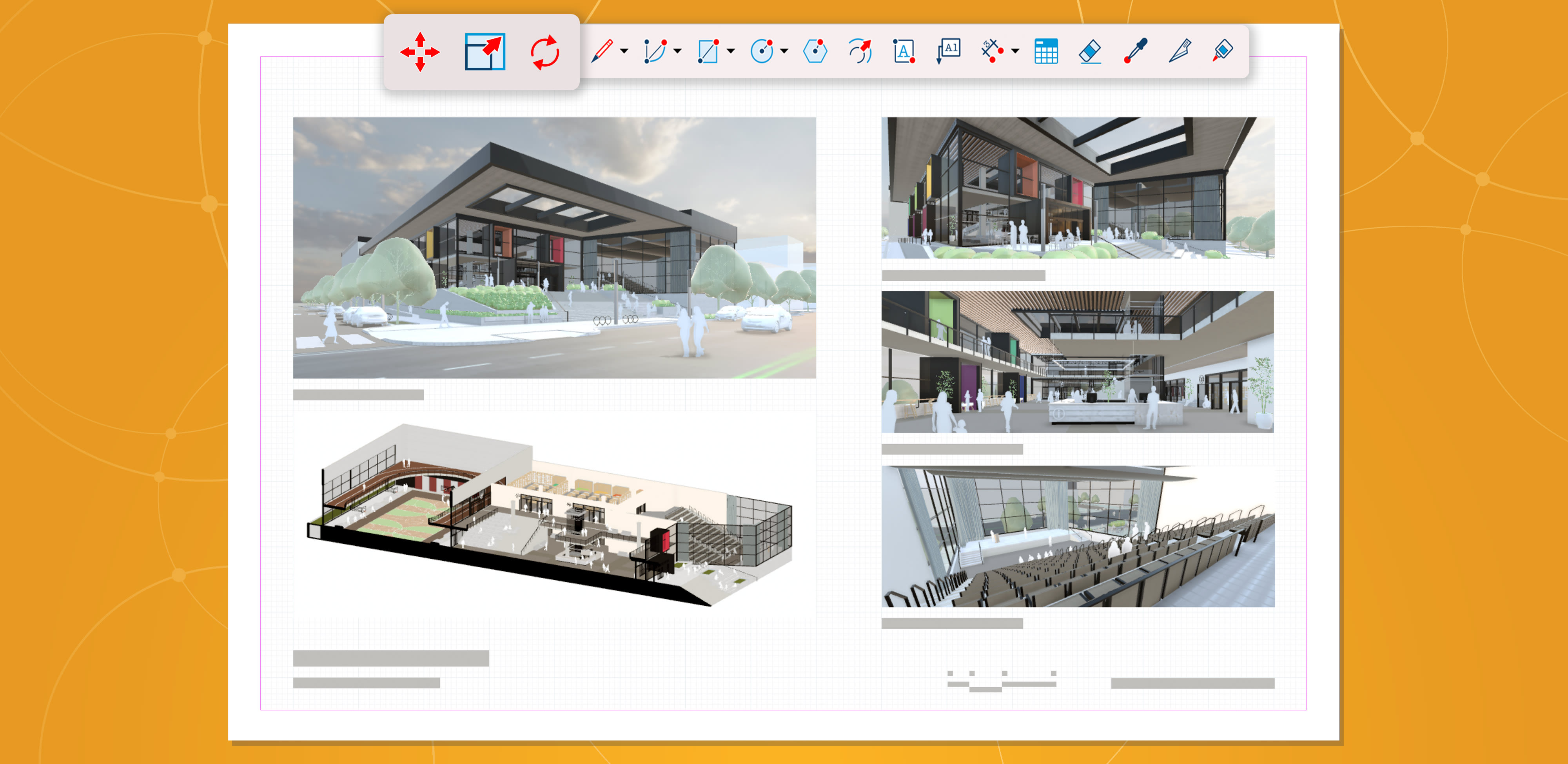 نمونه کاربرد ابزار Push Pull در SketchUp برای استخراج حجم