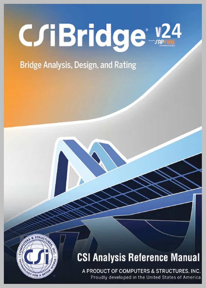 نمای کلی رابط کاربری CSI Bridge با ابزارهای طراحی پل