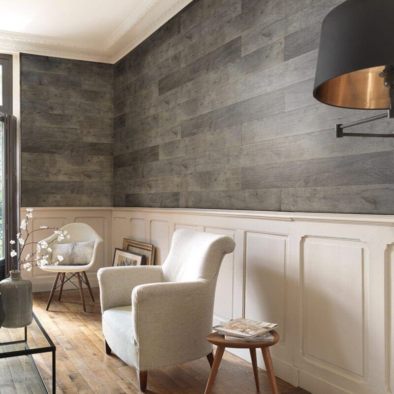 دیوارپوش PVC با رنگ خاکستری برای دکوراسیون مدرن