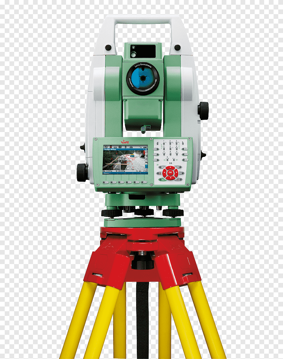 دوربین توتال استیشن Leica با قابلیت ضبط تصویر و داده‌های ژئودزی
