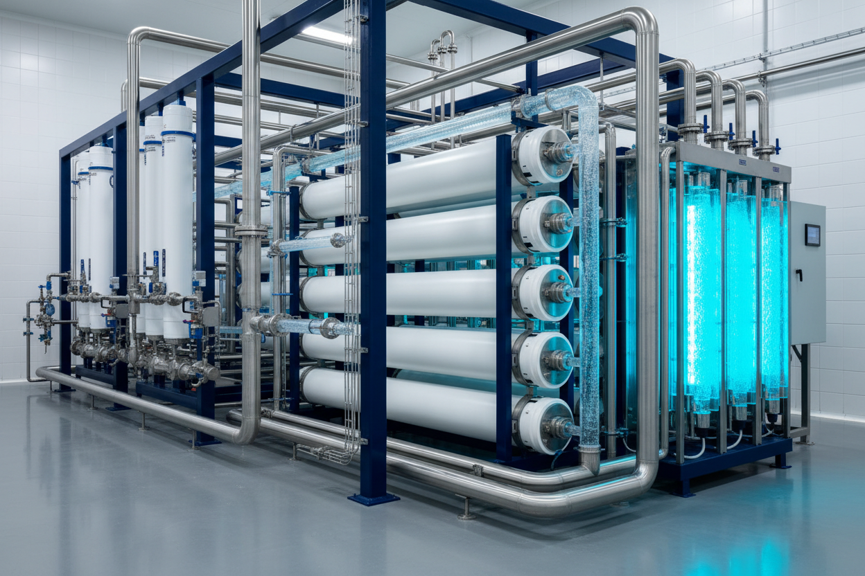 فناوری‌های RO، UV و اولترافیلتراسیون در تصفیه آب صنعتی